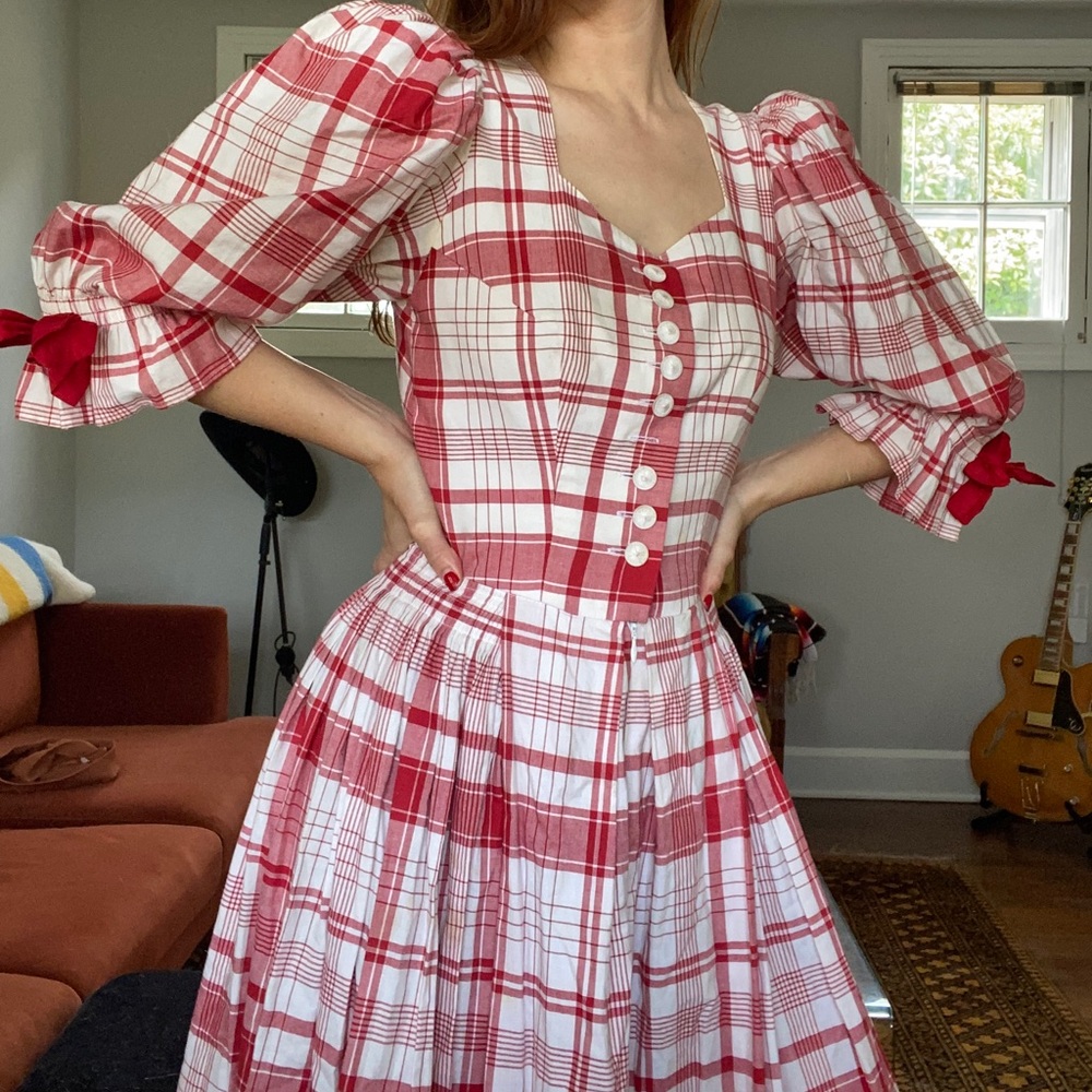 Vintage dirndl dress